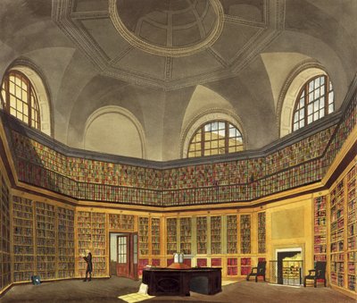 Die Königliche Bibliothek, Buckingham House, aus 